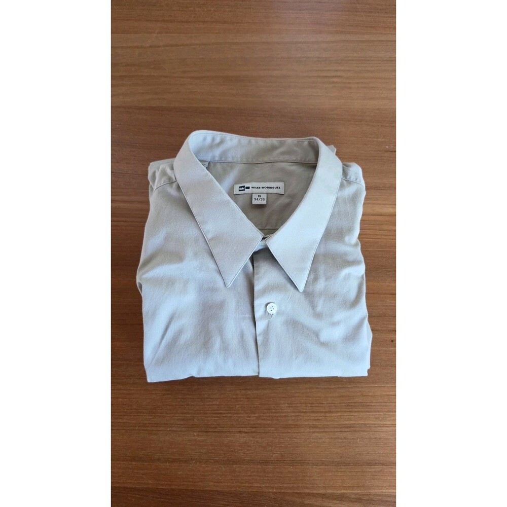 Wilke Rodriguez Men's 34/35 Button Down Long Sleeve Shirt